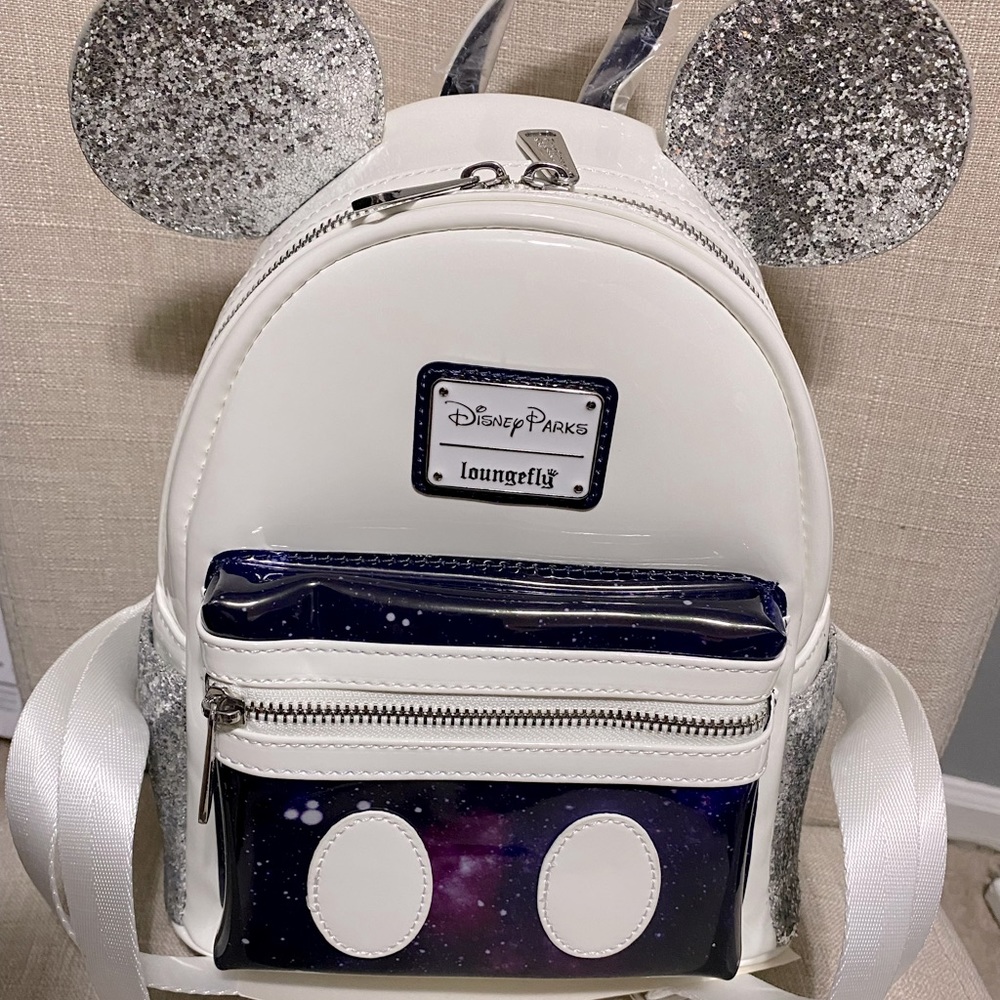 Mickey Mouse Main Attraction Loungefly Mini Backpack – Space Mountain LR